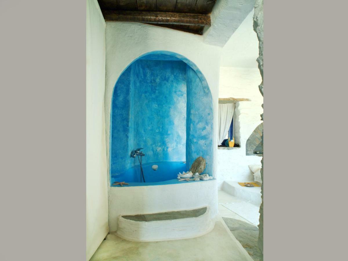 Amelia Beachfront Villa Korissia  Bagian luar foto